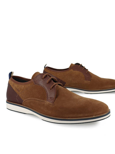 Veterschoenen Pyramid Leder Redskins Bruin men PYRAMID ander zicht 2